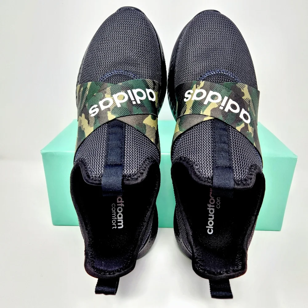 Camo Adidas Puremotion Adapt GY4464 Running Shoes, Sneakers, New Black, Size 8.5 - Picture 4 of 9
